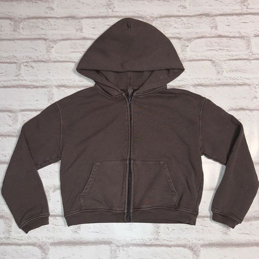 SKIMS Cotton Fleece Classic Zip-Up Hoodie